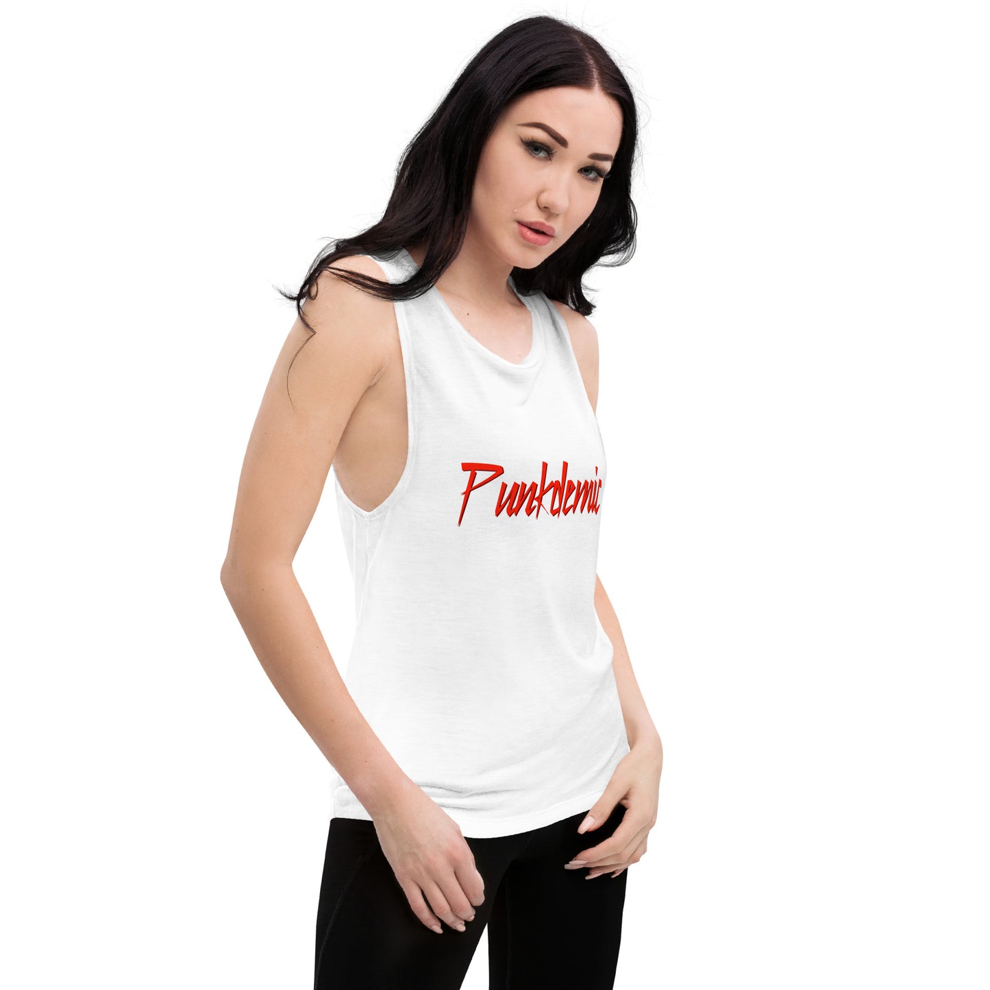 Punkdemic Logo Ladies’ Muscle Tank
